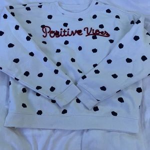 Wonder Nation Girls Crewneck Sweatshirt